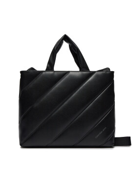 Calvin Klein Jeans Дамска чанта Quilted Mini Slim Tote26 K60K611959 Черен - Mera.bg