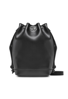 Calvin Klein Jeans Дамска чанта Re-Lock Drawstring Bag Mini K60K610450 Черен - Mera.bg