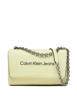 Calvin Klein Jeans Дамска чанта Sculpted Ew Flap Conv25 Mono K60K607198 Жълт - Mera.bg