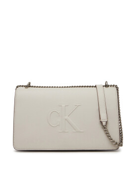 Calvin Klein Jeans Дамска чанта Sculpted Ew Flap25 Shoulder Bag LV04K3035G Бял - Mera.bg