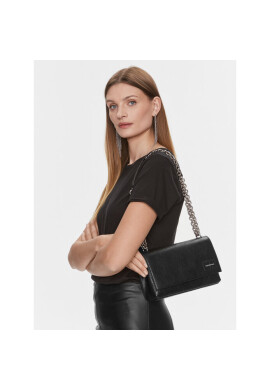 Calvin Klein Jeans Дамска чанта Sculpted Flap W/Chain25 Snake K60K611521 Черен - Mera.bg