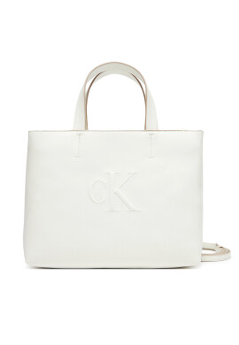 Calvin Klein Jeans Дамска чанта Sculpted Mini Ew Tote LV04K3111G Бял - Mera.bg