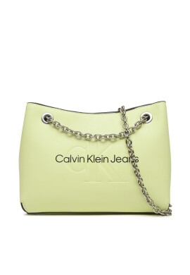 Calvin Klein Jeans Дамска чанта Sculpted Shoulder Bag 24 Mono K60K607831 Зелен - Mera.bg