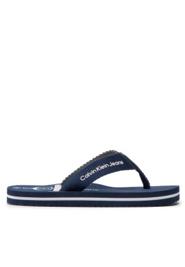 Calvin Klein Jeans Джапанки Logo Print Flip Flop V3B8-80155-0058 M Blue 800 - Mera.bg