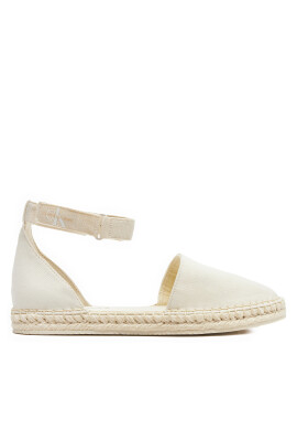 Calvin Klein Jeans Еспадрили Ankle Espadrille Btw YW0YW01027 Екрю - Mera.bg