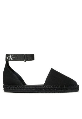 Calvin Klein Jeans Еспадрили Ankle Espadrille YW0YW01027 Черен - Mera.bg
