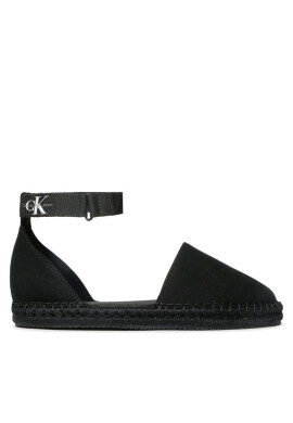 Calvin Klein Jeans Еспадрили Ankle Espadrille YW0YW01027 Черен - Mera.bg