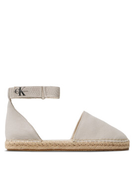 Calvin Klein Jeans Еспадрили Ankle Espadrille YW0YW01027 Екрю - Mera.bg