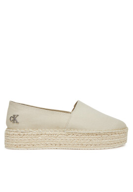 Calvin Klein Jeans Еспадрили Flatform Esdparille Mg/Hdw YW0YW01737 Екрю - Mera.bg