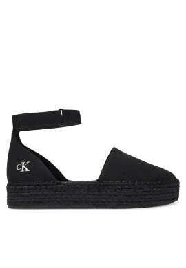 Calvin Klein Jeans Еспадрили Flatform Espadrille Sling Mg YW0YW01735 Черен - Mera.bg