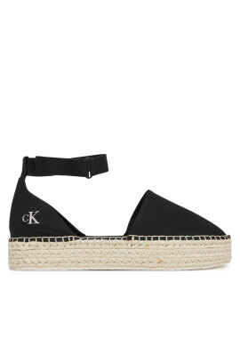 Calvin Klein Jeans Еспадрили Flatform Espadrille Sling Mg YW0YW01735 Черен - Mera.bg