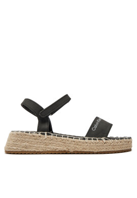 Calvin Klein Jeans Еспадрили Rope Wedge V3A7-80839-1708 S Черен - Mera.bg