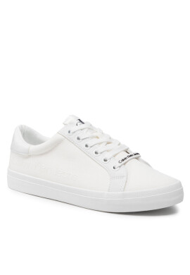 Calvin Klein Jeans Гуменки Low Profile Sneaker Laceup Co YW0YW00057 Бял - Mera.bg