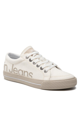 Calvin Klein Jeans Гуменки Retro Vulcanized Low 2 YW0YW00485 Бял - Mera.bg
