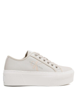 Calvin Klein Jeans Гуменки Cupsole Flatform Ny Pearl Wn YW0YW01221 Бежов - Mera.bg