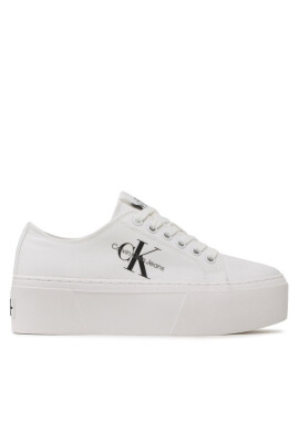 Calvin Klein Jeans Гуменки Cupsole Low Txt YW0YW01033 Бял - Mera.bg