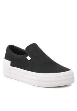 Calvin Klein Jeans Гуменки Vulc Flatf Bold Slipon Fluo Cont YW0YW00905 Черен - Mera.bg