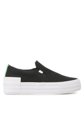 Calvin Klein Jeans Гуменки Vulc Flatf Bold Slipon Fluo Cont YW0YW00905 Черен - Mera.bg