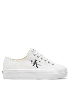 Calvin Klein Jeans Гуменки Vulc Flatfom Essential YW0YW01030 Бял - Mera.bg