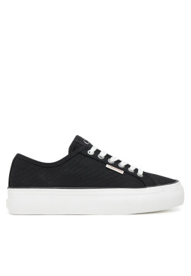 Calvin Klein Jeans Гуменки Vulc Flatform Ctn Logo Tag YW0YW01838 Черен - Mera.bg