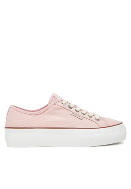 Calvin Klein Jeans Гуменки Vulc Flatform Ctn Logo Tag YW0YW01838 Розов - Mera.bg