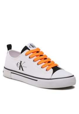 Calvin Klein Jeans Кецове Low Cut Lace-Up Sneaker V3X9-80567-089 S White/Black - Mera.bg