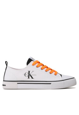 Calvin Klein Jeans Кецове Low Cut Lace-Up Sneaker V3X9-80567-089 S White/Black - Mera.bg