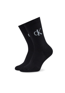 Calvin Klein Jeans Комплект 2 чифта дълги чорапи дамски Sock 2P Scatter 701224133 White Combo 001 - Mera.bg