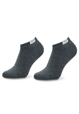 Calvin Klein Jeans Комплект 2 чифта къси чорапи дамски 701218749 Dark Grey Melange 006 - Mera.bg