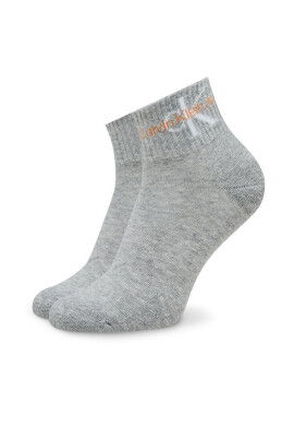 Calvin Klein Jeans Комплект 2 чифта къси чорапи дамски 701225317 Orange / Grey 002 - Mera.bg