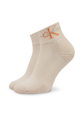 Calvin Klein Jeans Комплект 2 чифта къси чорапи дамски 701225317 Orange / Grey 002 - Mera.bg