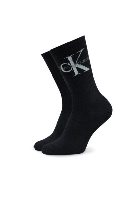 Calvin Klein Jeans Комплект 4 чифта дълги чорапи дамски 701224131 Black Combo 001 - Mera.bg