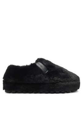 Calvin Klein Jeans Пантофи Home Anke Slipper Wn Fur YW0YW01596 Черен - Mera.bg