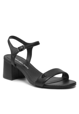 Calvin Klein Jeans Сандали Heel Sandal Strap Lth YW0YW00554 Black BDS - Mera.bg