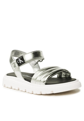 Calvin Klein Jeans Сандали Velcro Sandal V4A2-80511-0243 Silver 904 - Mera.bg
