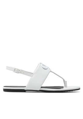 Calvin Klein Jeans Сандали Flat Sandal Hw Lth 2 YW0YW00544 Bright White YAF - Mera.bg