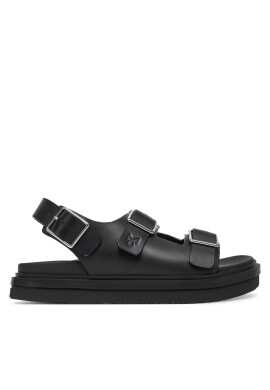 Calvin Klein Jeans Сандали Flat Molded Sandal Buckle YW0YW01785 Черен - Mera.bg