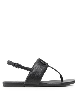 Calvin Klein Jeans Сандали Flat Sandal Hw Lth 2 YW0YW00544 Black BDS - Mera.bg