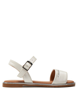 Calvin Klein Jeans Сандали Flat Sandal V3A2-80824-1688 M Бял - Mera.bg