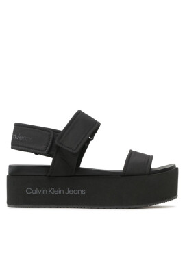 Calvin Klein Jeans Сандали Flatform Sandal Softny YW0YW00965 Black BDS - Mera.bg