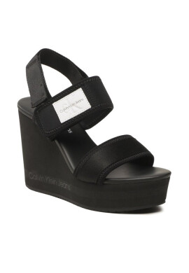 Calvin Klein Jeans Сандали Wedge Sandal Badge YW0YW01028 Black BDS - Mera.bg