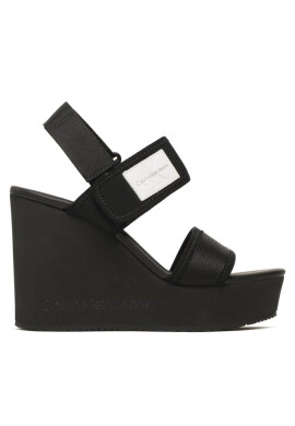 Calvin Klein Jeans Сандали Wedge Sandal Badge YW0YW01028 Black BDS - Mera.bg