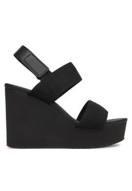 Calvin Klein Jeans Сандали Wedge Sandal Webbing In YW0YW01790 Черен - Mera.bg