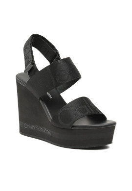 Calvin Klein Jeans Сандали Wedge Sandal Webbing YW0YW00959 Black BDS - Mera.bg