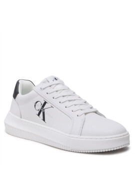 Calvin Klein Jeans Сникърси Chunky Cupsole Monologo YM0YM00681 Бял - Mera.bg