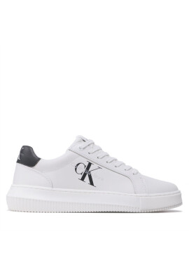 Calvin Klein Jeans Сникърси Chunky Cupsole Monologo YM0YM00681 Бял - Mera.bg