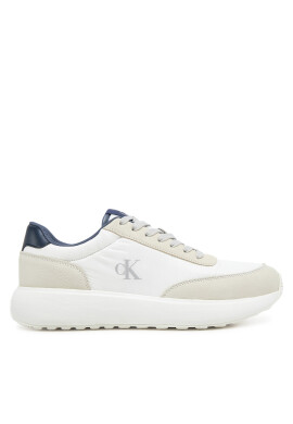 Calvin Klein Jeans Сникърси Athleisure Runner Laceup Mix YM0YM01195 Бял - Mera.bg