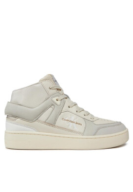Calvin Klein Jeans Сникърси Basket Cupsole High Mix Ml Fad YW0YW01300 Бежов - Mera.bg