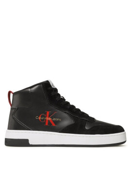 Calvin Klein Jeans Сникърси Basket Cupsole Irreg Lines YM0YM00612 Черен - Mera.bg