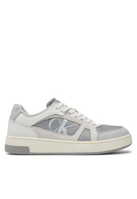 Calvin Klein Jeans Сникърси Basket Cupsole Laceup Mix YM0YM00707 Сив - Mera.bg